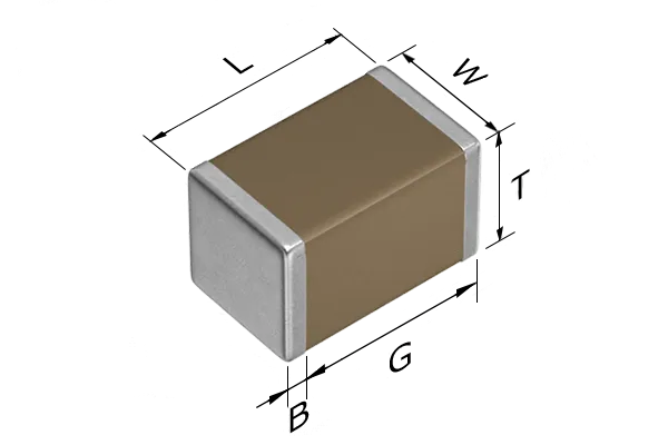 MLCC capacitor 0805B221K500NT