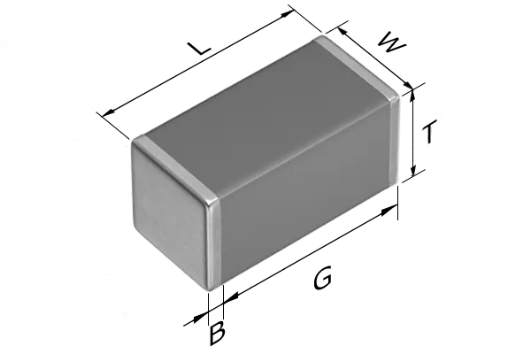 MLCC capacitor 1206CG101J102NT